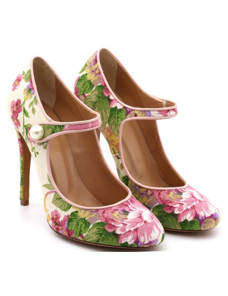 floral heel